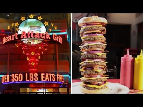 Müşterilerini Döven Restaurant: Heart Attack Grill